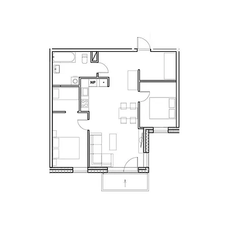 Apartament W Near Passenger Port
