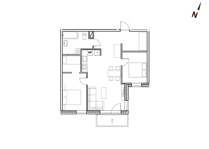 Apartment W Near Passenger Port